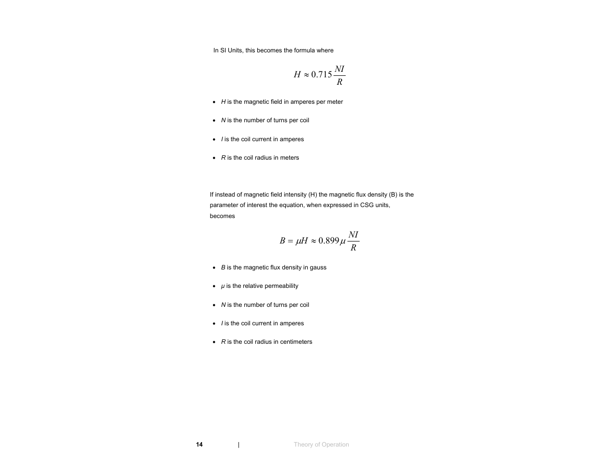 ETS-Lindgren 6404 Helmholtz Coil User Manual | Page 14 / 24
