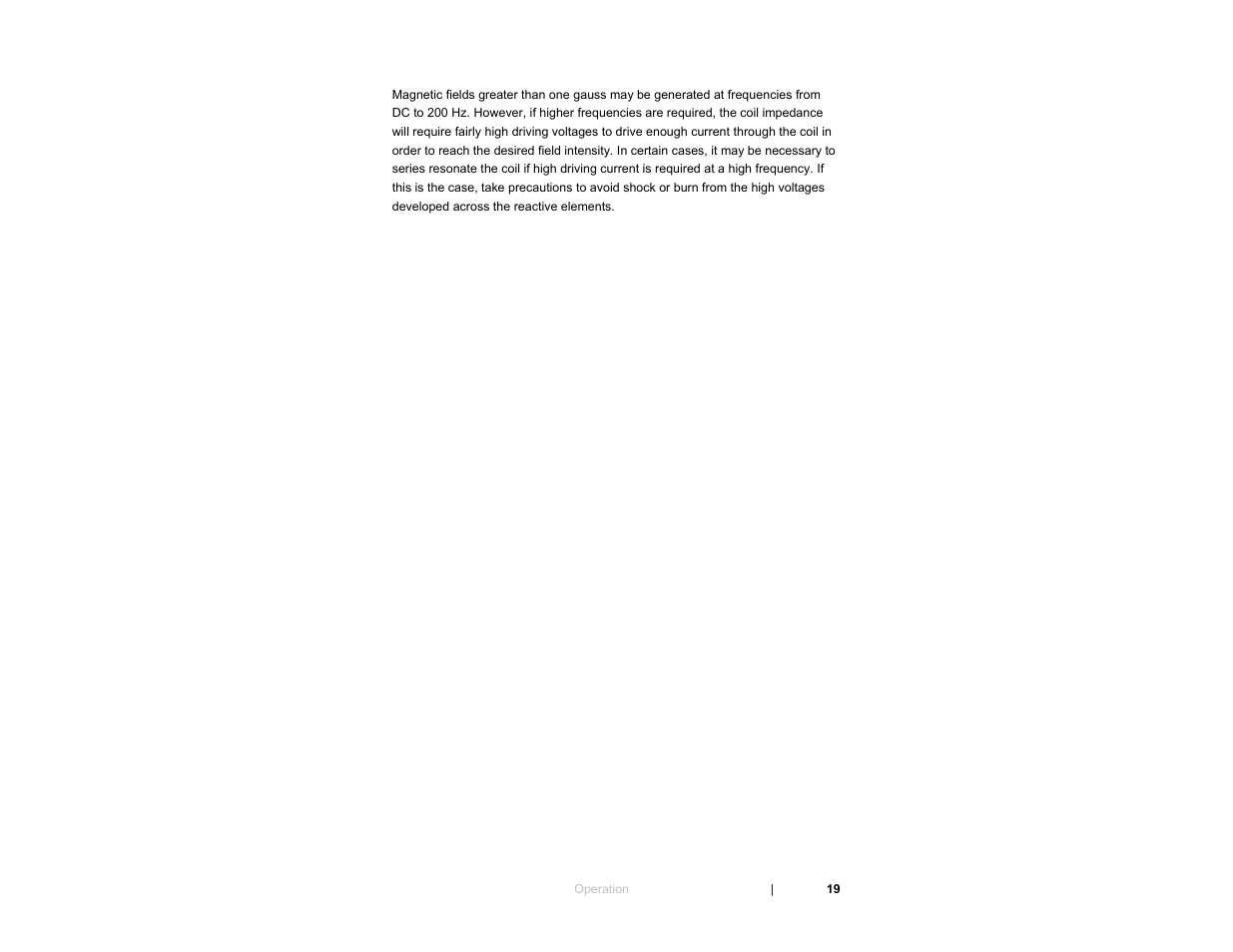 ETS-Lindgren 6404 Helmholtz Coil User Manual | Page 19 / 24
