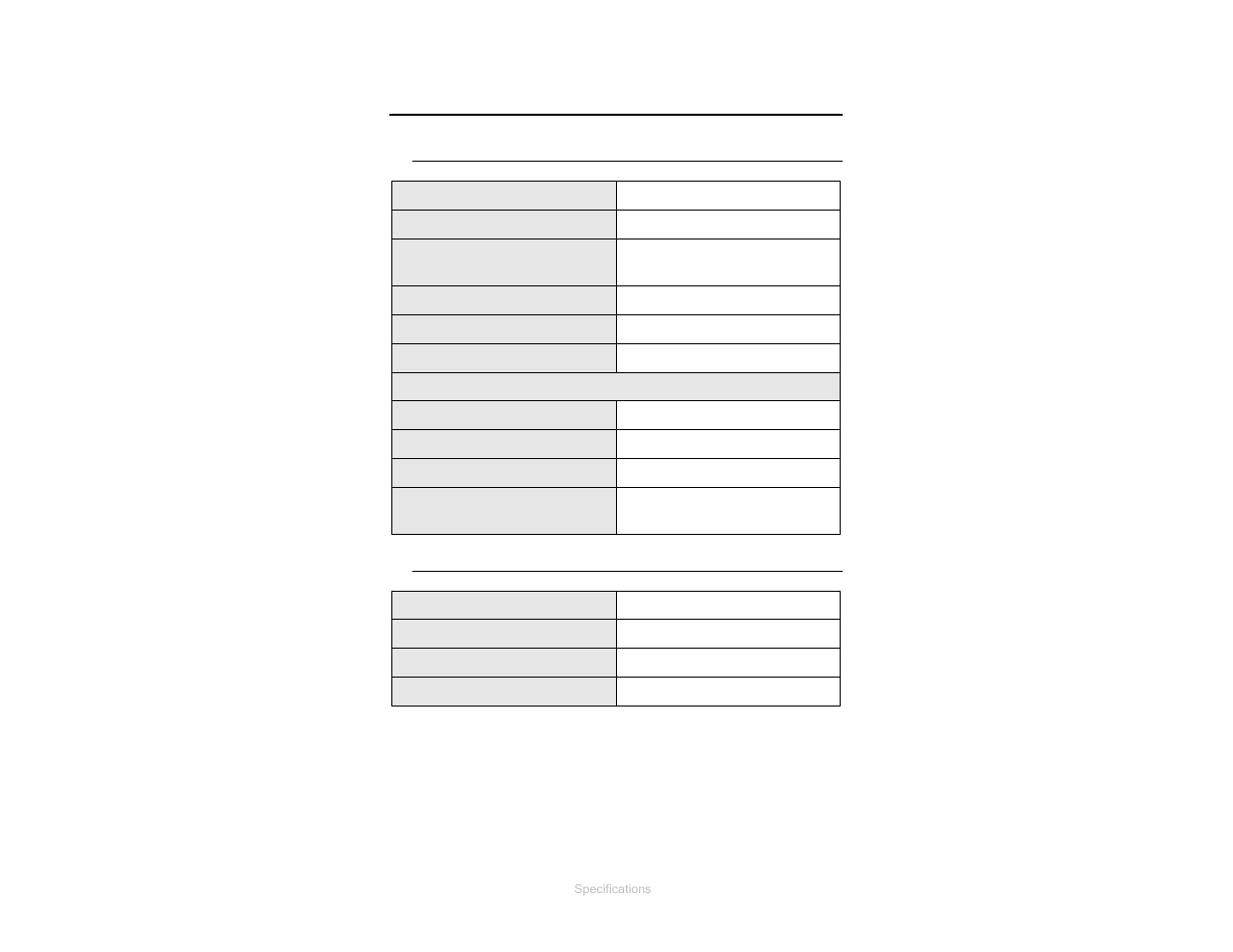 0 specifications, Electrical specifications, Physical specifications | ETS-Lindgren 3725-2M LISN User Manual | Page 11 / 19