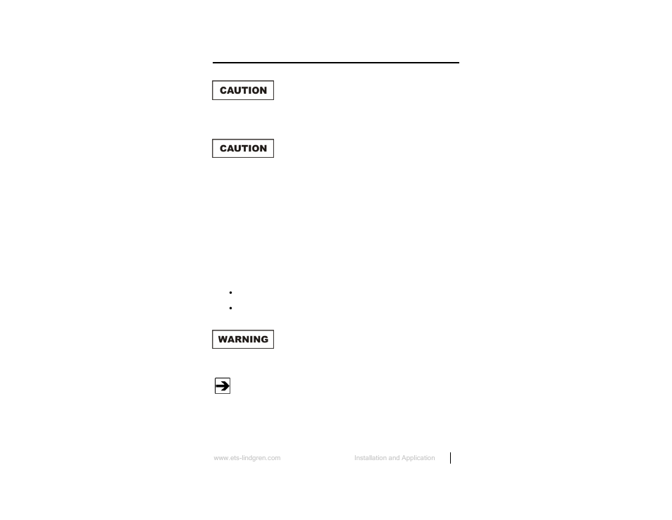 0 installation and application | ETS-Lindgren 3816-2 LISN User Manual | Page 13 / 21
