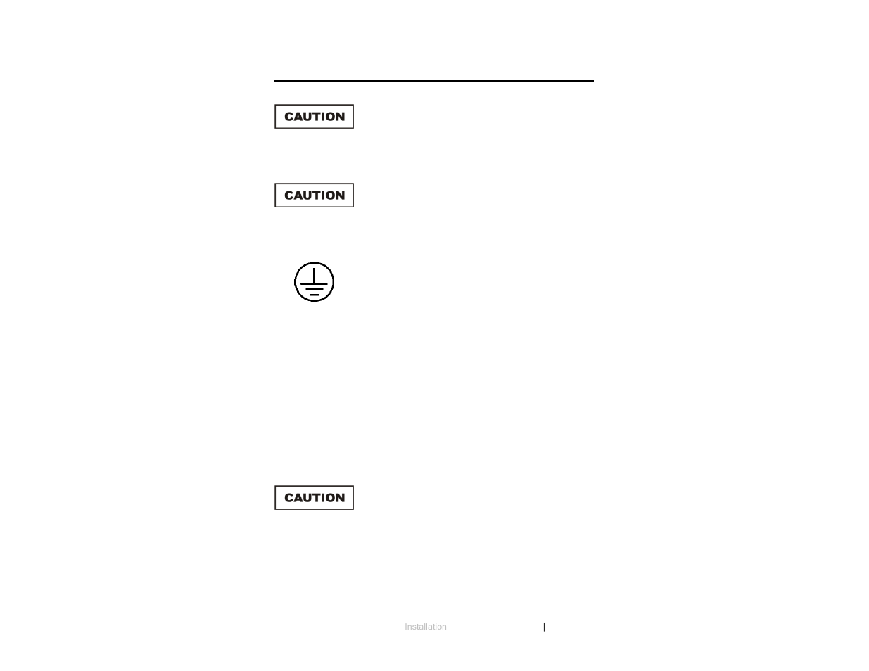 0 installation | ETS-Lindgren 3850-2 LISN User Manual | Page 13 / 19
