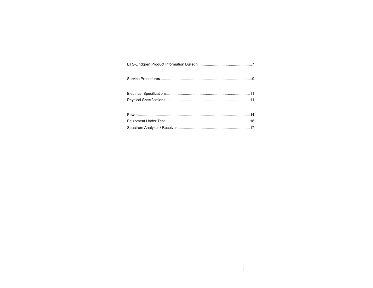 ETS-Lindgren 3850-2 LISN User Manual | Page 3 / 19