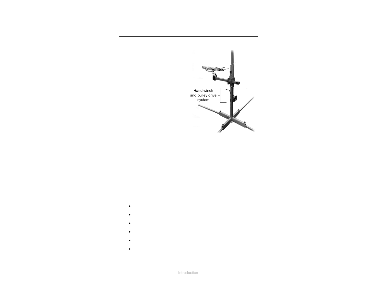 0 introduction | ETS-Lindgren 1052 Antenna Tower Positioner User Manual | Page 7 / 23