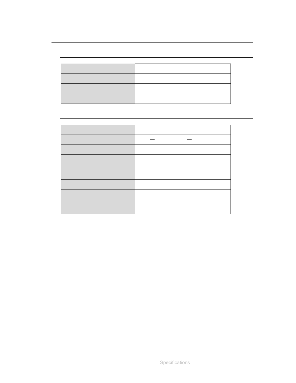 0 specifications, Electrical specifications, Physical specifications | ETS-Lindgren 2171B Boresight Antenna Tower User Manual | Page 17 / 64