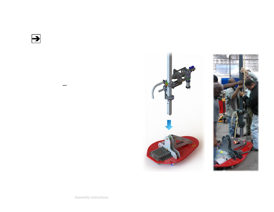 Step 5, Insert mast into base | ETS-Lindgren 2171B Boresight Antenna Tower User Manual | Page 30 / 64