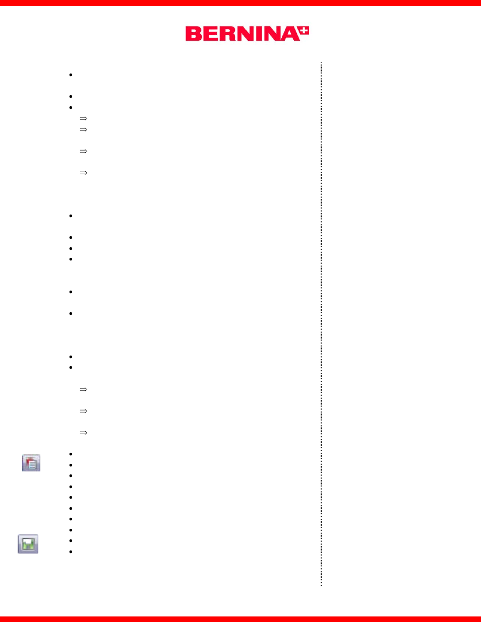 Bernina V6 User Manual | Page 3 / 3