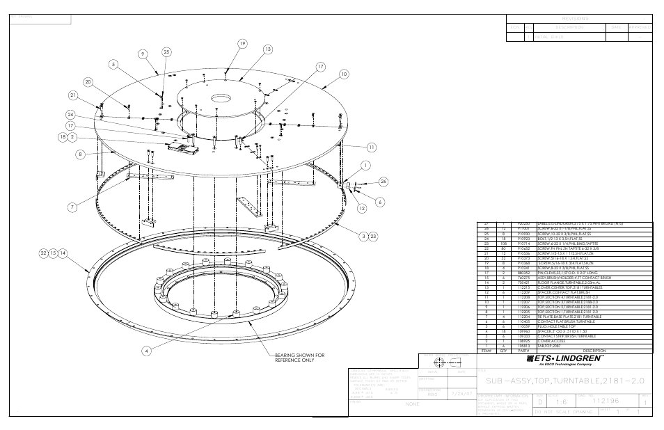 Ets lindgren | ETS-Lindgren 2181 Turntable User Manual | Page 38 / 44