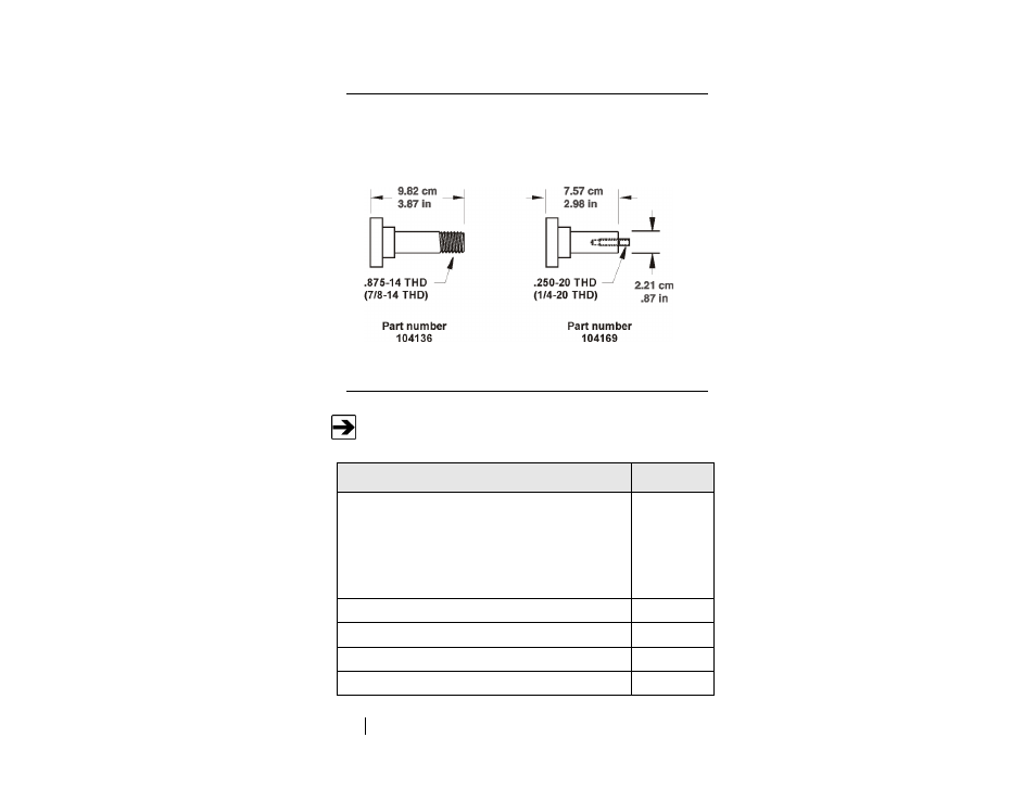 Boom antenna mount knobs, Replacement and optional parts | ETS-Lindgren 7-TR Tripod Positioner User Manual | Page 18 / 49