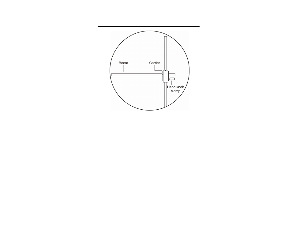 Adjusting the 7-tr boom height | ETS-Lindgren 7-TR Tripod Positioner User Manual | Page 44 / 49