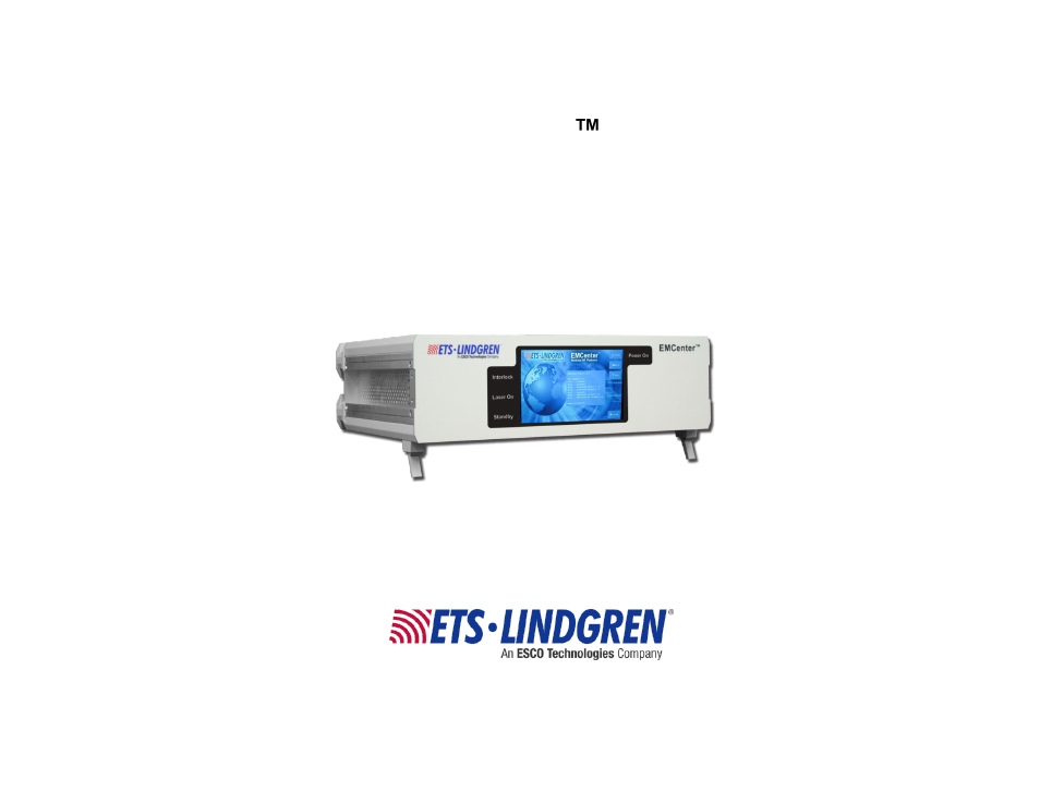 ETS-Lindgren 7000-001 EMCenter Modular RF Platform User Manual | 41 pages