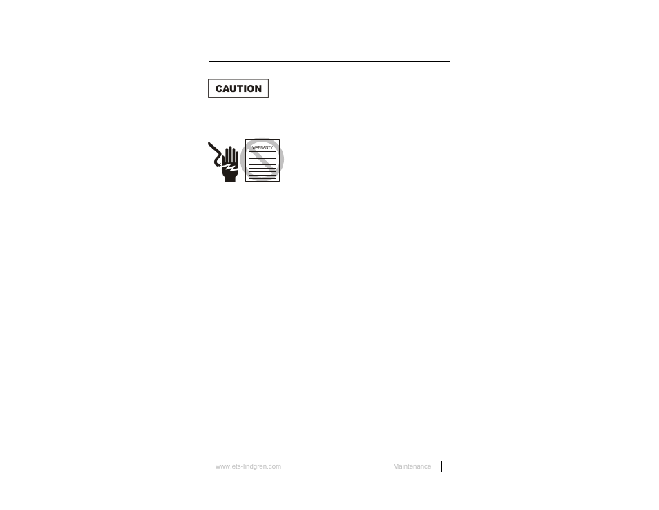 0 maintenance | ETS-Lindgren 7000-001 EMCenter Modular RF Platform User Manual | Page 13 / 41
