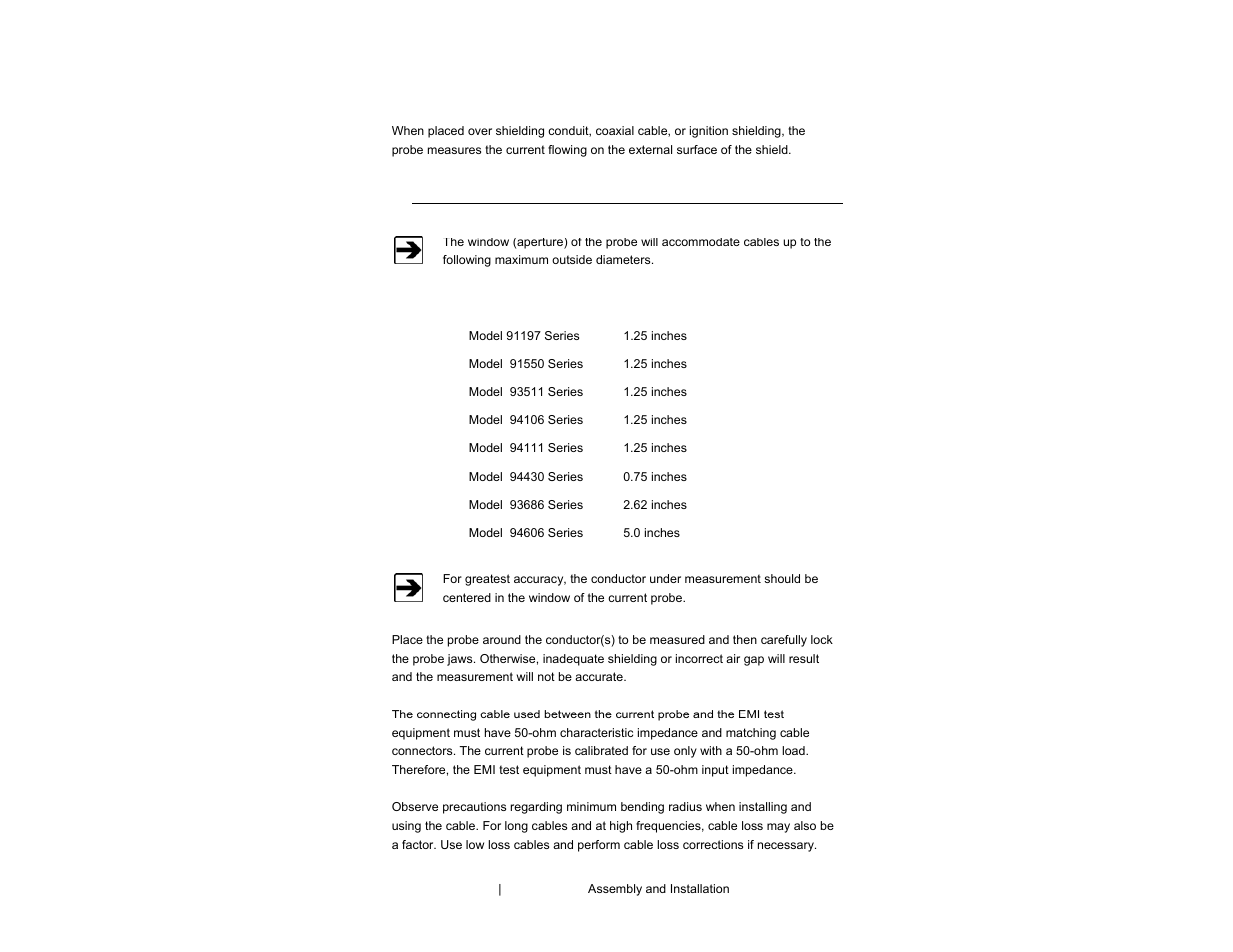 ETS-Lindgren 94606-6 Current Probe User Manual | Page 38 / 57