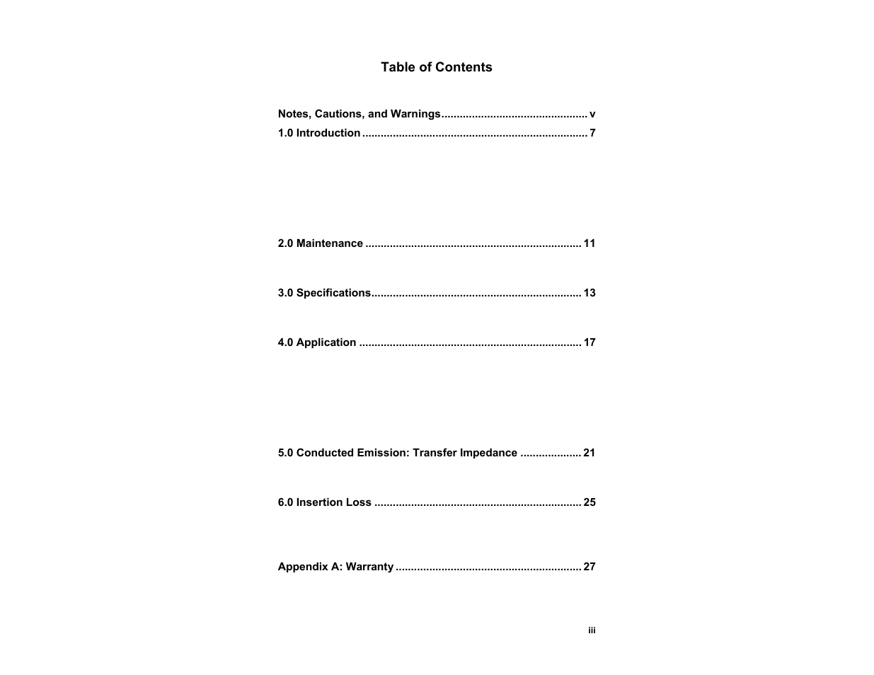 ETS-Lindgren 95242-1 Injection Probes User Manual | Page 3 / 27