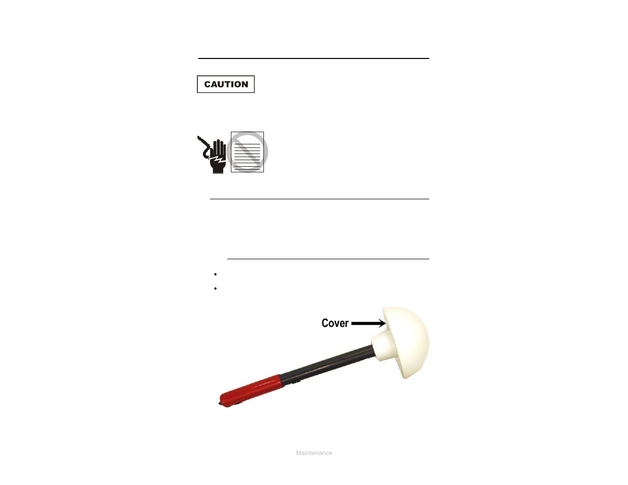 0 maintenance | ETS-Lindgren HI-1600 Microwave Oven Survey Meter User Manual | Page 9 / 26