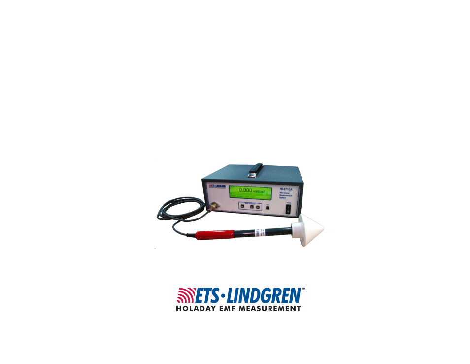 ETS-Lindgren HI-1710A Microwave Oven Survey Meter User Manual | 57 pages