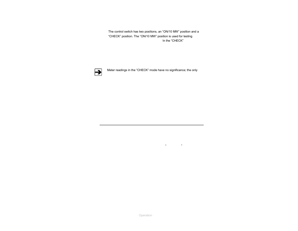 Check feature, Making a measurement | ETS-Lindgren HI-1801 Microwave Oven Survey Meter User Manual | Page 19 / 24
