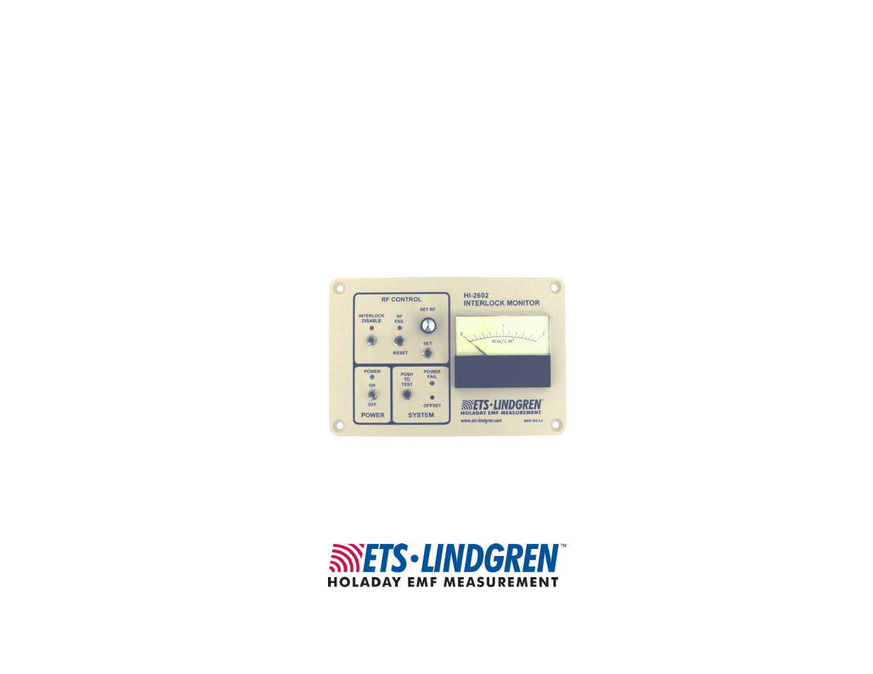 ETS-Lindgren HI-2602 Interlock Monitor User Manual | 22 pages