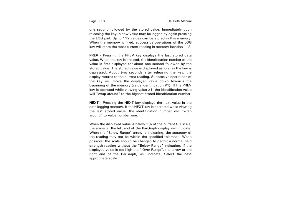 ETS-Lindgren HI-3604 ELF Survey Meter User Manual | Page 26 / 44