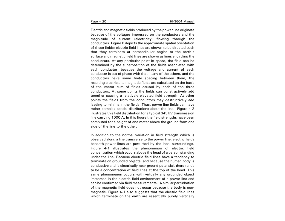 ETS-Lindgren HI-3604 ELF Survey Meter User Manual | Page 28 / 44