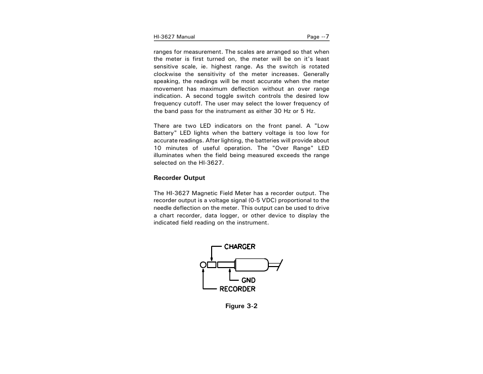 ETS-Lindgren HI-3627 ELF Magnetic Field Meter User Manual | Page 15 / 36