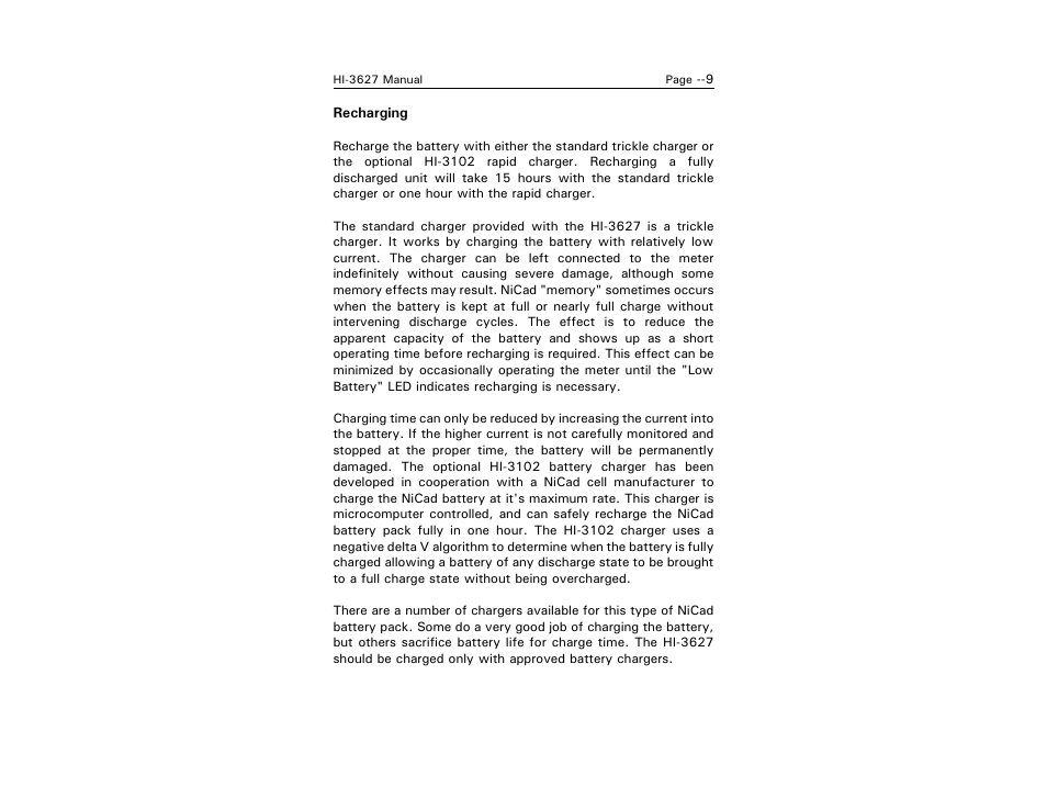 ETS-Lindgren HI-3627 ELF Magnetic Field Meter User Manual | Page 17 / 36
