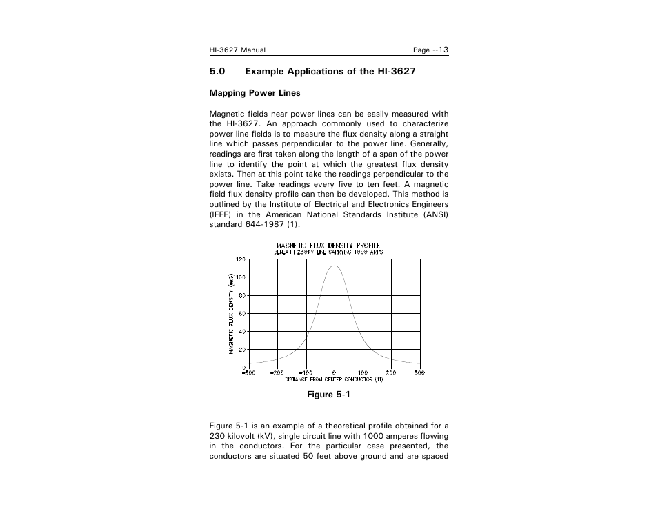 ETS-Lindgren HI-3627 ELF Magnetic Field Meter User Manual | Page 21 / 36
