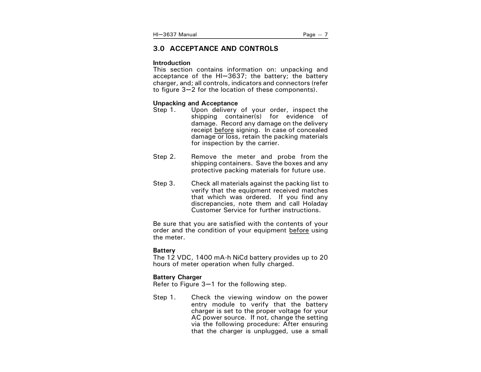 ETS-Lindgren HI-3637 VLF Magnetic Field Meter User Manual | Page 15 / 48