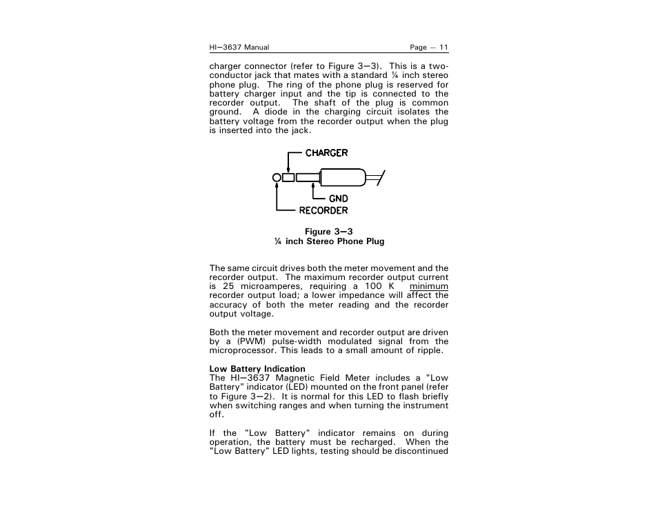 ETS-Lindgren HI-3637 VLF Magnetic Field Meter User Manual | Page 19 / 48