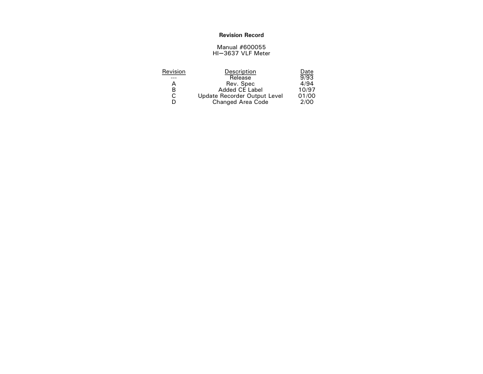 ETS-Lindgren HI-3637 VLF Magnetic Field Meter User Manual | Page 3 / 48