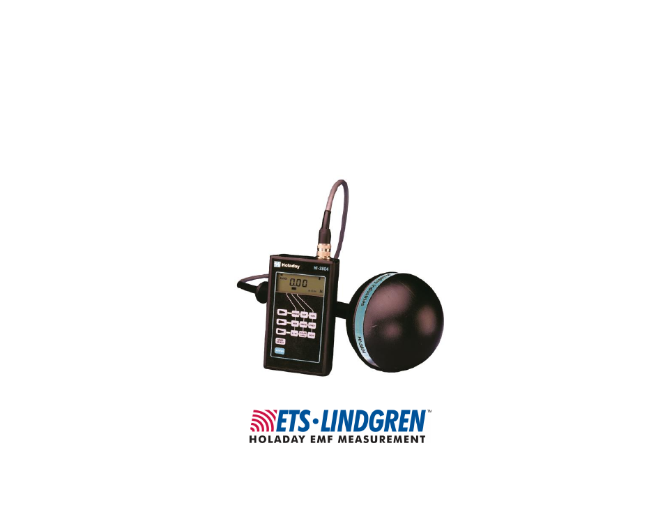 ETS-Lindgren HI-3804 RF Industrial Compliance Meter User Manual | 25 pages