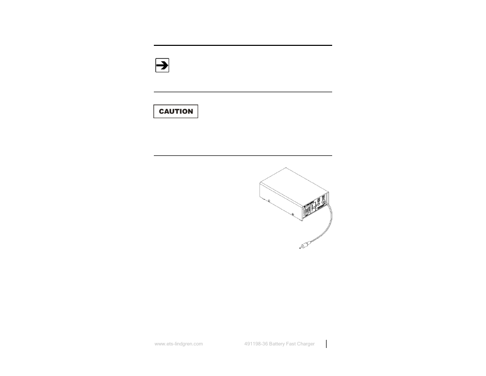 Appendix d: 491198-36 battery fast charger, Safety precautions, Introduction | ETS-Lindgren HI-4416 Numeric EMF Readout Unit User Manual | Page 31 / 38