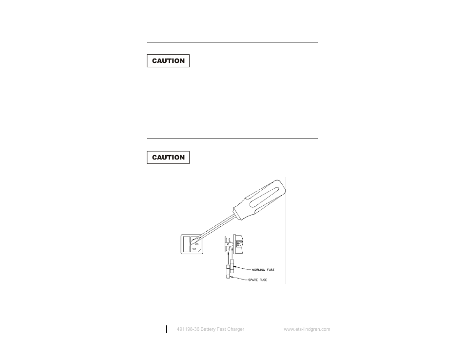 Maintenance, Fuse replacement | ETS-Lindgren HI-4416 Numeric EMF Readout Unit User Manual | Page 34 / 38