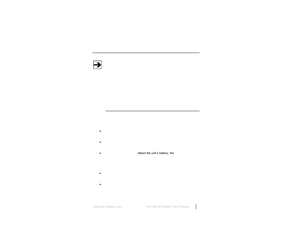 Operating instructions, Charging indicators | ETS-Lindgren HI-4416 Numeric EMF Readout Unit User Manual | Page 35 / 38