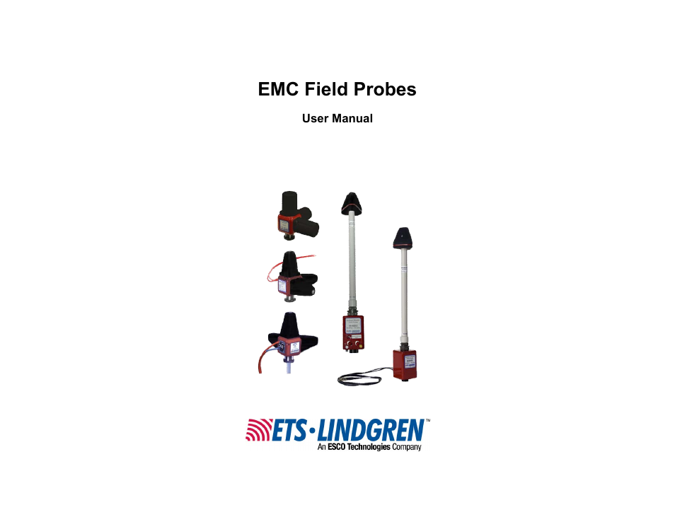 ETS-Lindgren HI-6153 Electric Field Probe User Manual | 152 pages