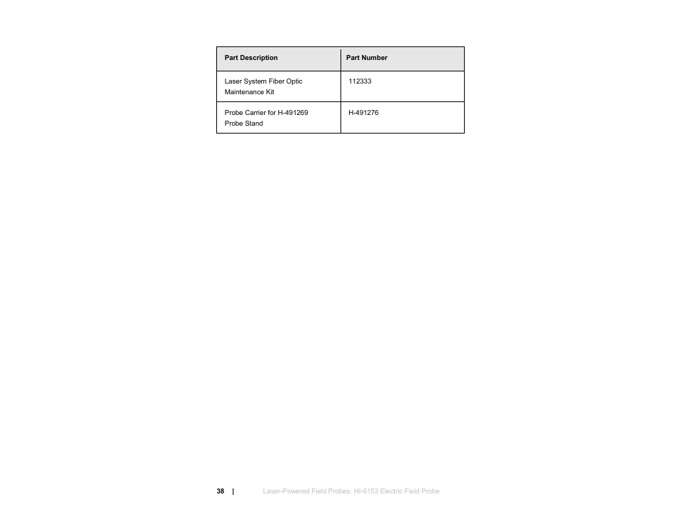 ETS-Lindgren HI-6153 Electric Field Probe User Manual | Page 38 / 152