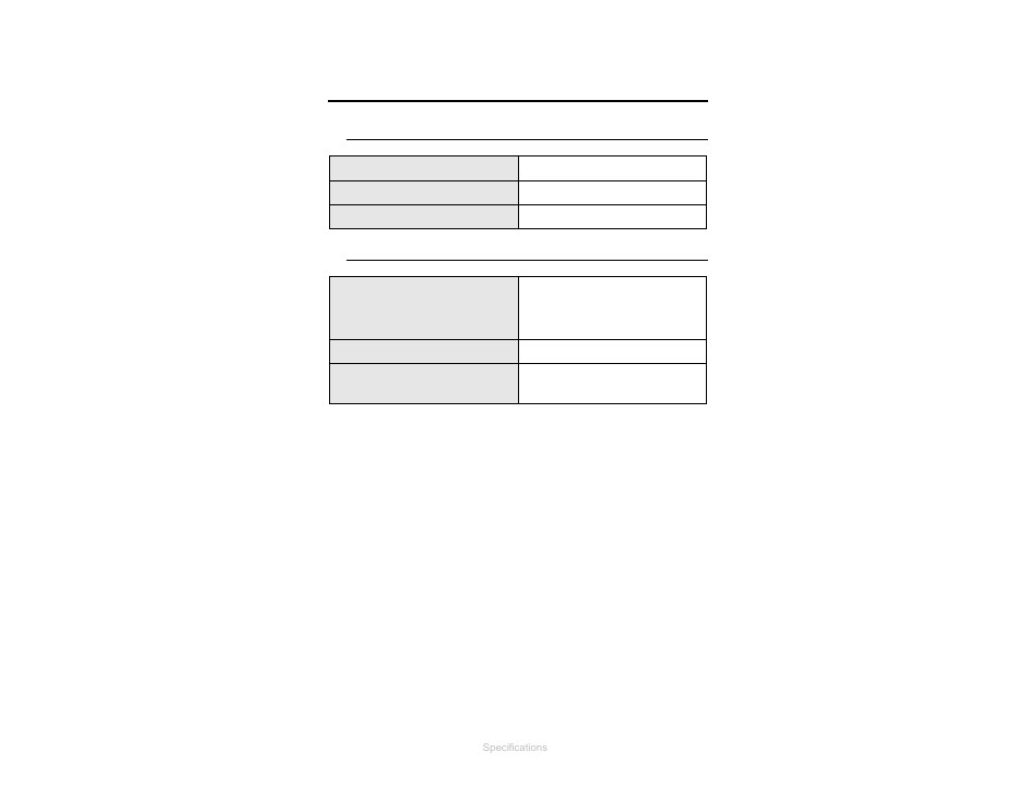 0 specifications, Electrical specifications, Physical specifications | ETS-Lindgren HI-6100 Field Monitor User Manual | Page 17 / 71