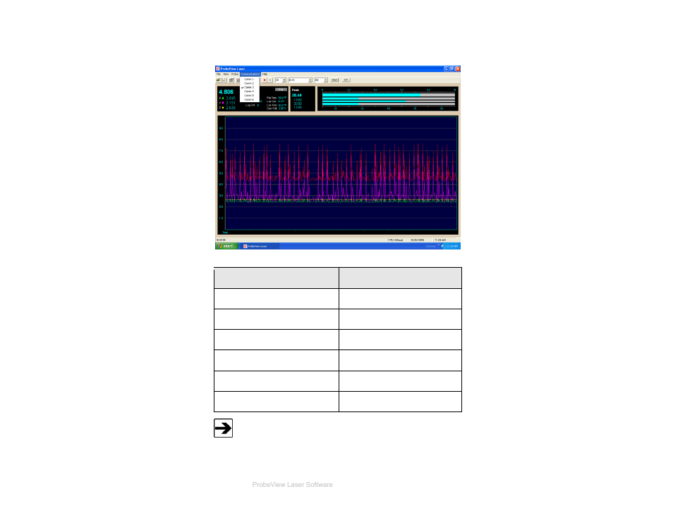 Communications menu | ETS-Lindgren HI-6113 Laser Data Interface and Probe Measurement System User Manual | Page 31 / 49