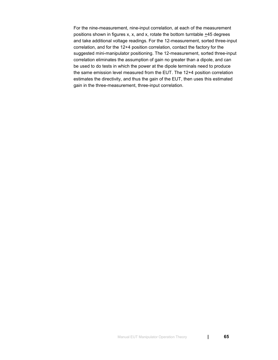 ETS-Lindgren 5411 GTEM! Test Cell User Manual | Page 65 / 91