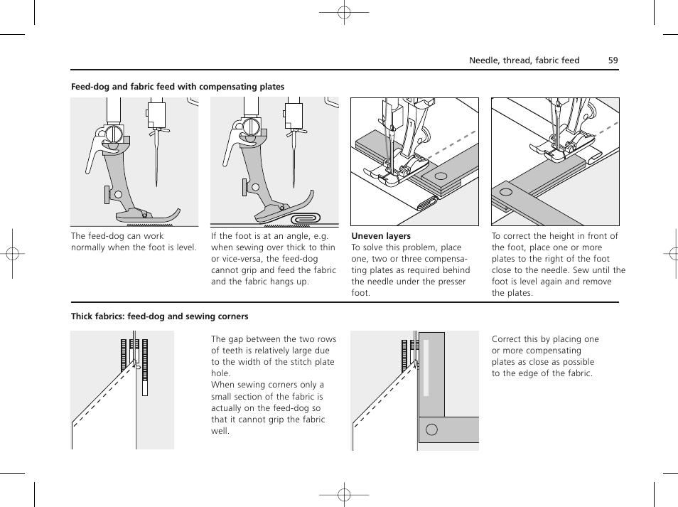 Bernina ACTIVA 135 S User Manual | Page 60 / 73