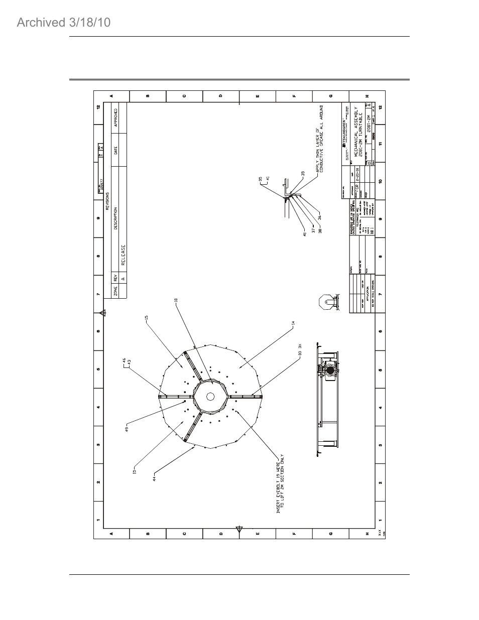 Illustrations | ETS-Lindgren 2081 Turntable Manual (Series 2081-2.0, 2081-2.5, 2081-3.0, 2081-4.0, 2081-5.0, 2081-6.0) - (Archived) User Manual | Page 30 / 47