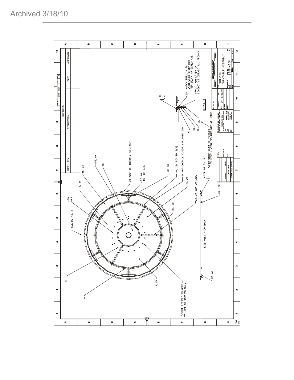 ETS-Lindgren 2081 Turntable Manual (Series 2081-2.0, 2081-2.5, 2081-3.0, 2081-4.0, 2081-5.0, 2081-6.0) - (Archived) User Manual | Page 34 / 47