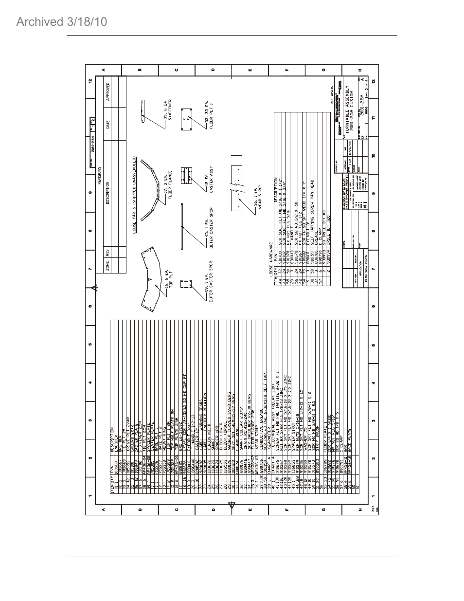 ETS-Lindgren 2081 Turntable Manual (Series 2081-2.0, 2081-2.5, 2081-3.0, 2081-4.0, 2081-5.0, 2081-6.0) - (Archived) User Manual | Page 36 / 47