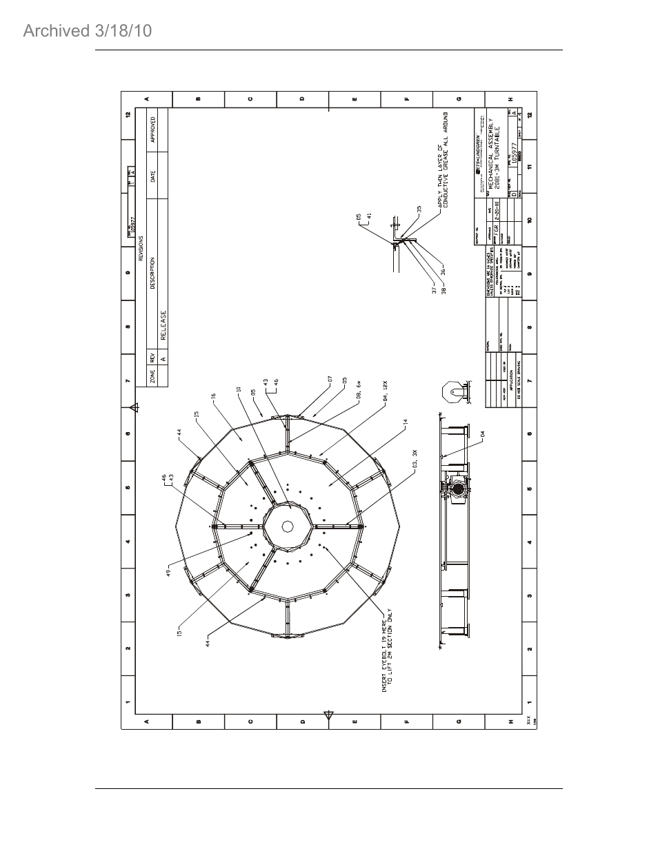 ETS-Lindgren 2081 Turntable Manual (Series 2081-2.0, 2081-2.5, 2081-3.0, 2081-4.0, 2081-5.0, 2081-6.0) - (Archived) User Manual | Page 38 / 47
