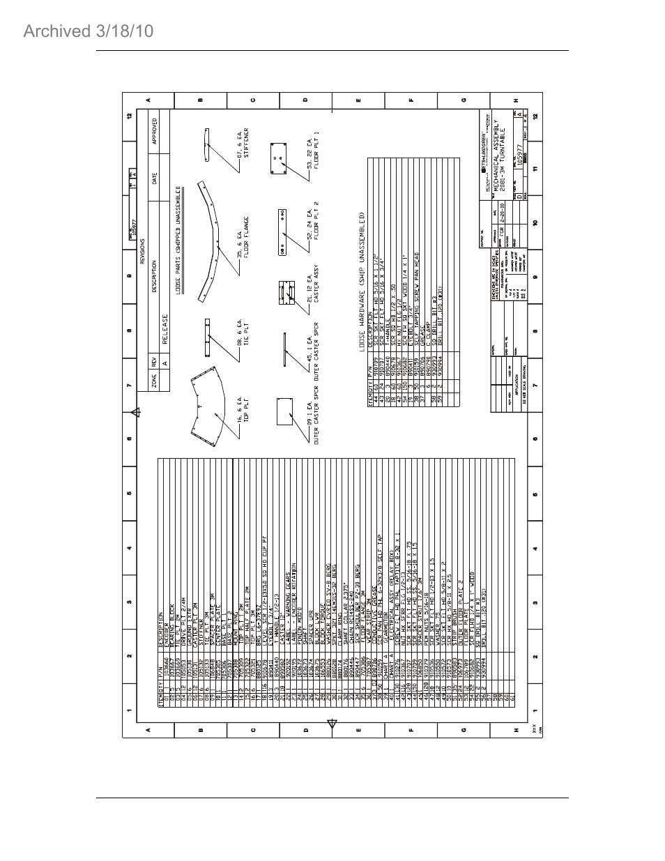 ETS-Lindgren 2081 Turntable Manual (Series 2081-2.0, 2081-2.5, 2081-3.0, 2081-4.0, 2081-5.0, 2081-6.0) - (Archived) User Manual | Page 40 / 47