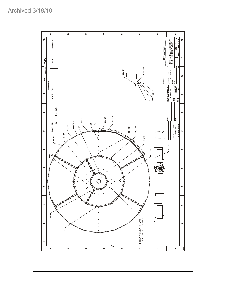 ETS-Lindgren 2081 Turntable Manual (Series 2081-2.0, 2081-2.5, 2081-3.0, 2081-4.0, 2081-5.0, 2081-6.0) - (Archived) User Manual | Page 43 / 47