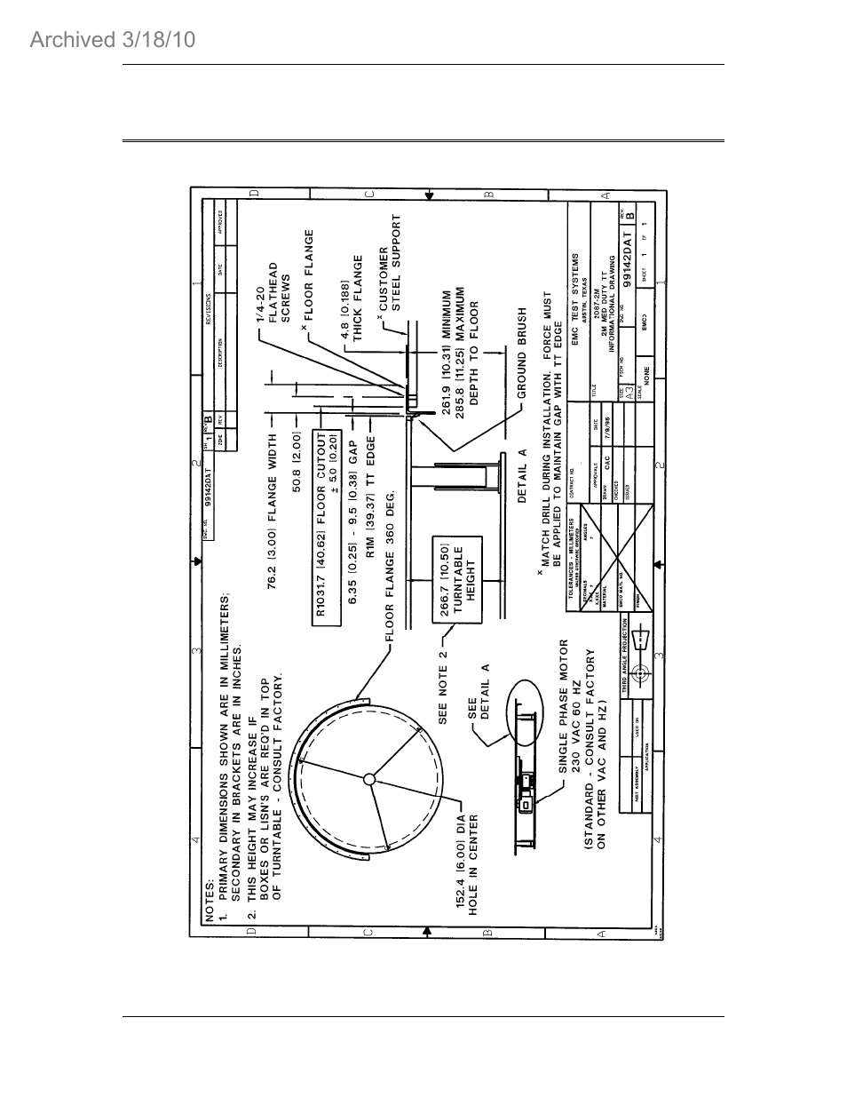Illustrations | ETS-Lindgren 2087 Electric Powered Turntable 2 & 3 Meter Models (Archived) User Manual | Page 26 / 34