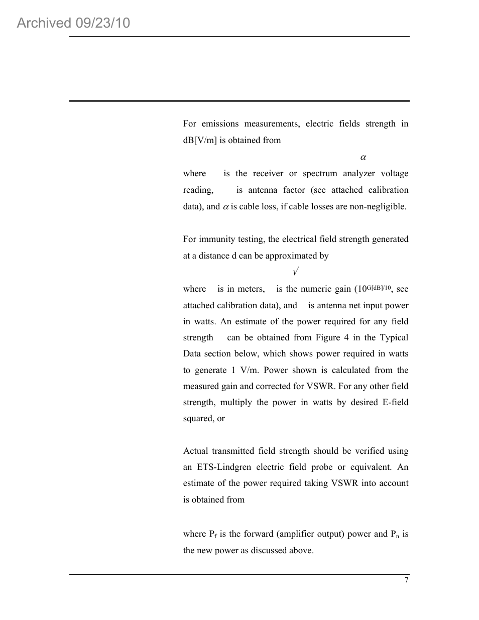 Application without the optional end plates | ETS-Lindgren 3142B BiConiLog Antenna (Archived) User Manual | Page 11 / 22