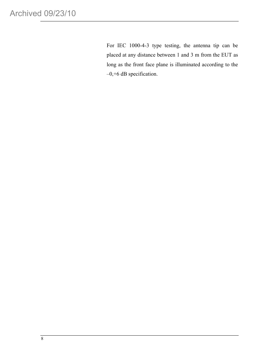 ETS-Lindgren 3142B BiConiLog Antenna (Archived) User Manual | Page 12 / 22