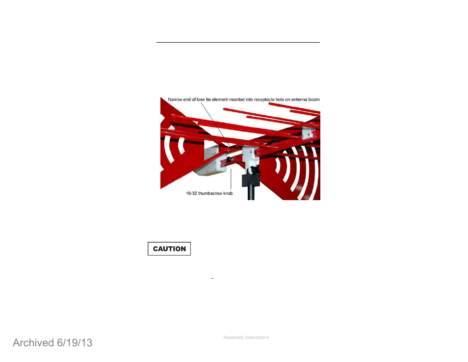 Attach bow tie elements | ETS-Lindgren 3142D BiConiLog Antenna (Archived) User Manual | Page 18 / 43