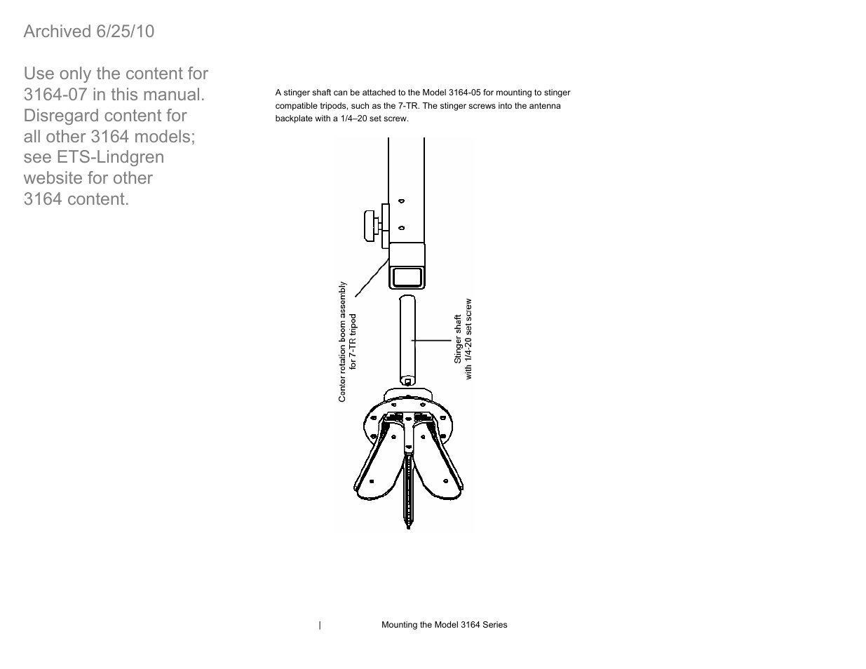 ETS-Lindgren 3164-07 Open-Boundary Quad-Ridged Horn (Archived) User Manual | Page 22 / 80
